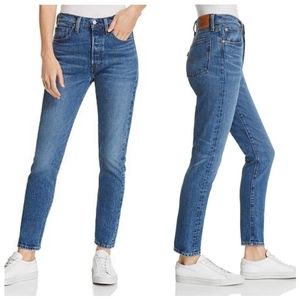 Levi's 501 Skinny Jeans We The People High Rise